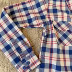 DIXXON Flannel Company Gilmore Plaid Long Sleeve Shirt Women's Blue Western XS Photo 11