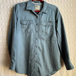 5.11  Women’s Nikita‎ Long Sleeve Shirt Sz S Gray Photo 0