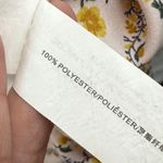 Moon River XS Floral Striped Maxi Dress Tiered Ruffle Mock Neck cottagecore Photo 9