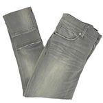 EXPRESS Jeans SIZE 10R Light Gray Mid Rise Legging Jegging Stretch Jeans Photo 2