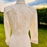 Victoria's Secret Rare Vintage Victoria’s Secret Embroidered Night Gown W/ Matching Robe Photo 6