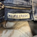 Ariat Medium Wash Embroidery Denim Jeans Low Rise Straight Size 29L Zip Logo Photo 9