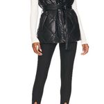 BLANK NYC Faux Leather Vest in Night Fever Size M Photo 6