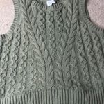 Nicole Miller Green Sweater vest Photo 0
