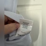 White Fox Boutique NWT  Angel Eyes Crop Tank Top Ribbed Cherub White Size Large Photo 7