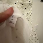 Current Air  White Mini Dress with Black Dots Photo 7