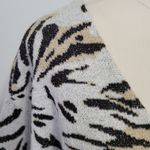 Chico's  tiger stripe knit tunic sweater size 0 (small) Photo 3
