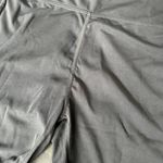 Women's Biker Shorts High Waist Yoga Running Workout Gym Spandex Compression Gray Size M Photo 4