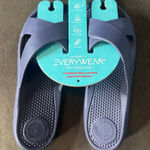 Women’s Totes Navy Blue Cross Slide Lightweight Waterproof Durable Size 9 NEW Photo 0