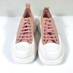 Alexander McQueen Tread Slick Low Top Sneaker Pink Size 37 NEW Photo 5