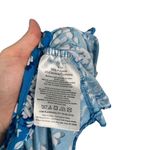 Draper James  Blue Shadow Floral Sleeveless Ruffle Night Gown Dress Womens Small Photo 5