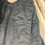 JACHS Girlfriend NEW YORK Quilted Denim Jacket Blue Size‎ XL Snap Front Casual Photo 5