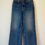 Ulla Johnson Elodie Wide Leg Jeans Medium Wash Size 26 Photo 3
