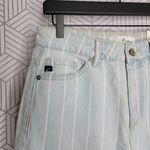 Kancan High Rise Stripe Mom Jeans Blue Size 27 Photo 7