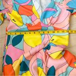 STAUD Mini Dress in Citrus Kaleidoscope NWT Photo 10