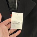 Diane Von Furstenberg DIANE Bon Furstenberg Black Silk Blazer Size Medium NWT Photo 4