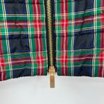 Vineyard Vines  Tartan Plaid Puffer Vest Jet Black pockets warm Women's size XS Photo 5