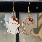 Sanrio New Hello Kitty Ghost Earrings  Photo 1