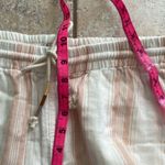 Faherty Topanga Pants Maple Serape Striped Lightweight Organic Cotton Photo 13