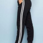 Brandy Melville Black striped sweatpants Photo 0