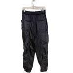 Free People  Black Utility Cargo Jogger Pants Sz S Photo 9