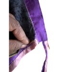 Vintage Pink & Purple 2 Layered Wrap Around Skirt With Black Lace Trim OS READ Size undefined Photo 7