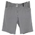 Nike  Golf Women's Houndstooth Printed Golf Shorts Bermuda Length Photo 0