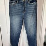 Kancan Women's Mid Rise Super Skinny Distressed Jeans Blue Size 9/28 Photo 1