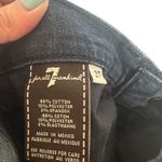 7 For All Mankind Blue Straight Leg Classic Cotton Blend Denim Jeans Women Sz 27 Photo 10