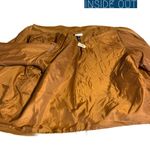 Ashley Stewart BROWN FAUX LEATHER BELT CLOSURE LIGHTWEIGHT JACKET NWT (30) Photo 11