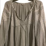 Wishlist ✨ EMBROIDERED V-NECK TUNIC DRESS LONG TIE WITH TASSEL ENDS✨ Photo 8