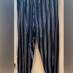 La Gypsy  | Black and White Striped Cotton Joggers, Size S Photo 2