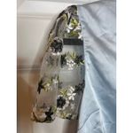 Anthropologie Hutch NEW Blue Satin Hidden Button Shirt XS Petite Photo 2