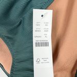 J.Crew NWT  Ribbed Curved-Waist Cheeky String Bikini Bottom Size XL NEW Photo 5