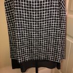 Dressy Black & White Checkered Layered Sleeveless Top Size 2 from Torrid Photo 3