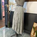 Free People Rock On Patchwork Asymmetrical Boho Prairie Fairie Maxi Skirt- 2 ππ Photo 9