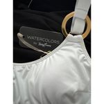 NWT Kenny Flowers the Santorini gold ring white sporty bikini top small Photo 6