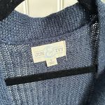 Jun & Ivy Elegant Navy Long Cardigan Photo 3