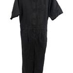 Everlane Black Short Sleeve Flight Suit Womens 0 Photo 0