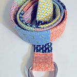 Vineyard Vines Women's Patchwork Belt Size L Photo 0