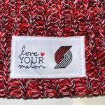 Love Your Melon LYM Red and Black Portland Trailblazers Knit Beanie Photo 1