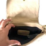 ZARA Quilted Shearling Shoulder Bag Tan Photo 7
