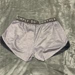 Simply Southern Women's Athletic Gray Shorts Photo 1