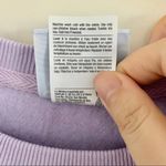 Champion  Reverse Weave Logo Crewneck Sweater in Lavender XS Photo 7