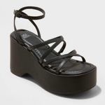 Wild Fable Black Platform Sandals Photo 1