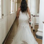 Maggie Sottero Cream Bridal Gown White Size 14 Photo 1