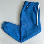 FIGS Zamora FIONx Jogger Royal Blue High Waisted Scrub Pants Photo 5