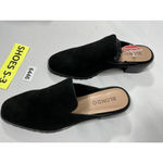 Blondo Womans NWT  Stelle Slipon Mules 9 M Black Chunky Heel Photo 2