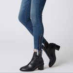 BLANK NYC  Interoffice Jeans Moto Zip Raw‎ Hem 26 Photo 2