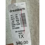 Dress Barn NWT Sunday By  Ladies Long Sleeve Cowl Neck Pullover Size 1X Photo 4